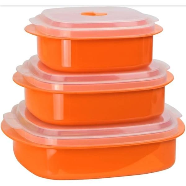 Reston Lloyd Reston Lloyd 20500 Microwave Cookware & Storage Set Orange 20500 - main